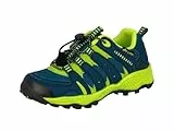 Lico Unisex Fremont Trekking-& Wanderhalbschuhe, Petrol/ Lemon, 39 EU