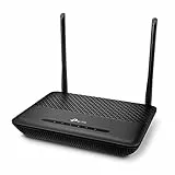TP-Link TD-W9960v WLAN Telefonie VDSL DSL Modem Router (300 Mbit/s a 2,4GHz, VDSL-Vectoring 100Mbit/s, komp. mit Telekom/1&1/Vodafone/O2, DECT Basis und Mediaserver, nur für Deutschland) schwarz