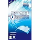 50 LOVELY SMILE Zahnaufhellungsstreifen – XXL Packung – WHITE-STRIPS für 25 Anwendungen | 1 Stunde Express Zahnaufhellung ohne Zahnempfindlichkeit | No-Slip, Peroxidfrei | RAY OF SMILE