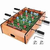 WIN.MAX Mini Tischfussball, Tragbarer Leichter Tischfußball, Kickertisch/Tischkicker für Kinder, Einfach zu Montieren und zu Lagern, 51 x 31 x 10 cm (NEU)