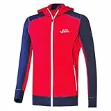 Black Crevice Herren Merino Kapuzenjacke, steel blue/ski patrol, XL
