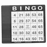 Holibanna 50stücke Bingo-spielkarten Für Senioren Teeparty-bingokarten Als Partygeschenke Bingo-fragekarten Zum Valentinstag Und Muttertag Ersatz-bingokarten Für Musik-partygeschenke