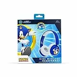 OTL Technologies Sonic – The Hedgehog Kinder-Kopfhörer, kabellos, SH0985, blau, Einheitsgröße