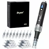 Dr. pen Ultima M7S Microneedling Pen 2025 NEUSTE MODELL Drahtlose Dr pen Microneedling Anti-Falten mit 27 Ersatzkartuschen - 9 Typen Cartridges(M7S-Schwarz)