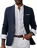 PaulJones Anzüge & Sakkos für Herren Freizeit Regular fit Hochzeit Elegante Dunkelblau XL