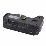 VBESTLIFE Batteriegriff, Schwarze tragbare 1/4-Zoll-Kamera Batteriegriff mit Kunstleder für DMW-BLC12-Batterie für Lumix G80 G85