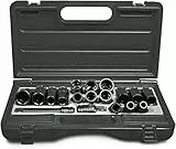 Ingersoll-Rand Steckschlüsselset SK4M18N, 18-teiliges Universalbit-Set für Schlagschrauber mit metrischem Antrieb 1/2'.