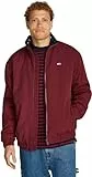 Tommy Jeans Herren Jacke Essential Padded Jacket mit Reißverschluss, Rot (Deep Rouge), M