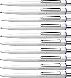 Schneider K 3 Biosafe Kugelschreiber (Strichstärke M, dokumentenechte Mine - Schreibfarbe: blau, Made in Germany) 10er Packung