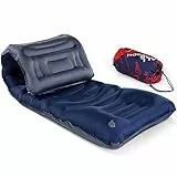 Isomatte Camping Selbstaufblasend Ultraleicht Outdoor - Verdickte Groß Luftmatratze Zelt Aufblasbare Matratze Dick Faltbar Selbstaufblasbare Schlafmatte mit Kissen Thermo Iso Matte für Trekking Strand