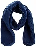 Playshoes Unisex Kinder Fleece-Steckschal Winter-Schal, marine Kuschelfleece, one size