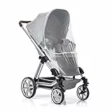 reer Universal Insektenschutz e Version auch für größere Babywannen, passend für Kinderwagen, Buggys, Sportwagen, 87030, extra groß, weiß