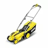 Kärcher 18 V Akku-Rasenmäher LMO 18-33, Schnittbreite: 33 cm, verstellbare Schnitthöhe: 35-65 mm, Mulchkeil, Fangkorb: 35 Liter, verwendbar mit dem Kärcher 18-V-Akku, Leistung: max. 250 m², ohne Akku