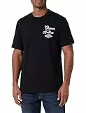 REPLAY Herren T-Shirt Kurzarm mit Rundhalsausschnitt, Black 098 (Schwarz), XL