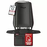 ATHLON TOOLS Kindersitzunterlage Auto mit Seitenschutz - Optimale Passform - Isofix kompatibel - Dick gepolstert - für Kindersitze, Babyschalen und Sitzerhöhungen - Patentiertes Design aus Hamburg