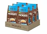 MOKATE - 3in1 Instant Kaffee Brauner Zucker XXL - 6er Pack - 6x24 Sachets x 17g - Cremiger Instant-Kaffeemix mit Braunem Zucker, Milch & Löslichem Kaffee, Schnelle Zubereitung, Vollmundiger Geschmack