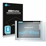 Savvies 6 Stück Schutzfolie für Siemens Simatic HMI TP700 Comfort Displayschutz-Folie Ultra-Transparent