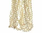 Eminza Céleste Perle Garland Off, Weiß