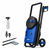 Nilfisk Hochdruckreiniger Core 140 Bar Druck mit PowerControl - Pressure Washer Für Terrassen, Werkstätten und Autos (1800 W)