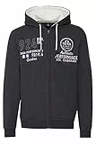 FQ1924 Thure Herren Sweatjacke Kapuzenjacke Hoodie mit Kapuze, Größe:L, Farbe:Charcoal Mix (200278)