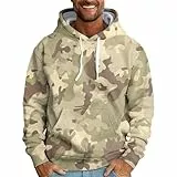 LUNULE Kapuzenpullover Für Herren Pullover Sommer Camouflage Druck Langarm Mit Kapuze Casual Sport Sweatshirt Hoody Locker Katzen Hoodie Jacke