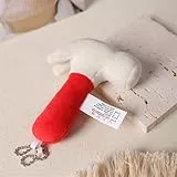 AQCQDQ Kuscheltier Hardware Werkzeuge Plüsch, Stofftier Puppe Weiches Hardware Werkzeuge Plüschtier, zum Spielen und Kuscheln, Schmusetier für Jungen, Babysn (10 cm,Hämmer)