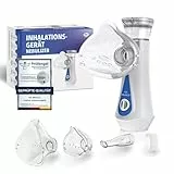 IEA Medical Inhalationsgerät, Inhalator, Vernebler, Inhaliergerät Kinder, Inhaliergeräte für Erwachsene, Inhalator Erwachsene, mobiles Inhalationsgerät