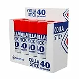 Osama – Klebestifte Extra Stark, Schachtel mit 10 Stück, 40 g-Klebestift-Set, Ideal für Schul- und Schreibbedarf, Büro und Uni - Gleitend, Stark und Kinderfreundlich, mit Natürlichen Inhaltsstoffen