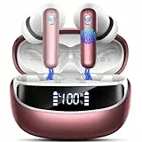 Nerunsa Bluetooth Kopfhörer Sport, 50 Std Spielzeit In Ear Kopfhörer mit ENC Noise Cancelling Mics, 2026 Kopfhörer Kabellos Bluetooth, IP7 Wasserdicht Kabellose Kopfhörer