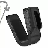 Kinderwagen Haken für Cybex Taschen Halterung - Kinderwagenhaken für Cybex Priam Beezy, Haken Kinderwagen Zubehör für Wickeltasche und Einkaufstasche, Stroller Accessories, Taschenhalterung, Schwarz