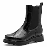 Tamaris Damen Stiefel Vegan schwarz 39