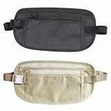 2 Stück Outdoor-Hüfttasche, Leichte Verstellbare Hüfttasche, Modische Leichte Hüfttasche, für Sport, Laufen, Wandern, Radfahren, Reisen, Versteckte Männer und Frauen