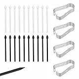 20 Stück Standard Ersatzspitzen für Samsung S Pen, S Pen Ersatzspitzen für Samsung Galaxy Tab S6/S6, Tab S7 FE/S9+ Plus/S9 FE+ Plus/S9 FE/S9/S9 Ultra/S8 Ultra/S8+ Plus/S8