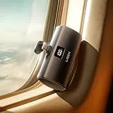 LISEN Mini Powerbank USB C für Galaxy, 6800mAh 22,5W Power Bank Klein Aber Stark, Integrierter Faltbarer PD3.0 USB-C Externe Handyakkus, Reise Zubehör, Reise Gadgets für iPhone 17 16 15 Xiaomi iPad