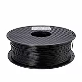 Creality Offizielles PLA Filament 1.75mm 1KG, Super 3D Drucker Filament- Schwarz