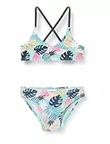 Playshoes Mädchen Uv-schutz Bikini Badeanzug Schwimmanzug Badebekleidung, Tropisch, 122-128 EU