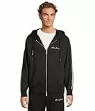Armani Exchange Men's, Essential, Logo Signature, Full Zip,Sweatshirt, Black,XL