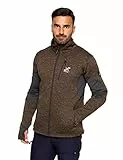 RevolutionRace Fusion Fleece für Herren, perfekt für Wanderungen und Outdoor-Abenteuer, Mud, XXL