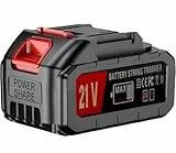 Zubehör für Unkrautvernichter, 21V Lithium-Akku - kabelloser Unkrautentferner Akku-Ersatz 21 Volt 2.0Ah für elektrische Unkrautentferner kabellos, Unkrautentferner mit Klinge, akkubetriebener Unkrautv