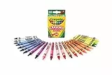 CRAYOLA – Wachsmalstifte, 24 Stück, für Schule und Kreative Aktivitäten, Verschiedenen Farbtönen, 0024