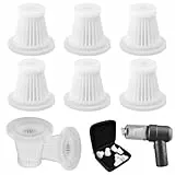 UHETLET 8 Stück HEPA Filter Staubsauger Ersatz-HEPA-Filter Waschbarer Wiederverwendbarer Handstaubsauger Filter Ersatzfiltern Ersatzteile mit Aufbewahrungstasche für Handstaubsauger Auto-Staubsauger