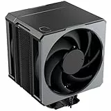 Cooler Master Hyper 612 Apex CPU-Luftkühler – 6 supraleitende Heatpipes (TDP 260 W), 2 x 120P 120mm Mobius-Lüfter, kompakter Kühlkörper, Keine RAM-Störungen – AMD- und Intel-Sockel-kompatibel