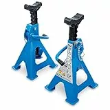 BGS Werkzeuge 3014 1 Paar Unterstellböcke 10-stufig höhenverstellbar, bis 2 t einsetzbar, zwischen 265-418 mm