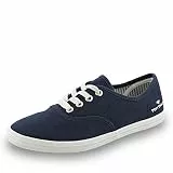 Tom Tailor Damen 4892401 Schlichter Sneaker, Blau (Navy), 40 EU