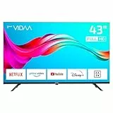 DYON Smart 43 VX - 43 Zoll (108 cm) Full-HD Smart TV mit HD Triple Tuner (DVB-C/-S2/-T2), App Store, Prime Video, Netflix, YouTube, DAZN, Disney+, waipu.TV, Hotelmodus
