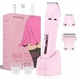 MIFXIN Elektrorasierer Damen 3 in 1 Elektrorasierer Damen Rasierer Damen Rasierer IPX6 Wasserdicht Nass und Trocken Epilierer für Bikini, Achseln, Beine, Arme, Körper, Gesicht (Rosa)
