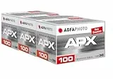 AgfaPhoto APX 100-36 Dreier Pack Schwarz/Weiß Bilderfilm