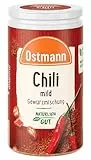 Ostmann Gewürze - Chili mild Gewürzmischung | Milde Schärfe und pikantes Aroma für Dips, Fleisch und Gemüsepfannen | 35 g in der Streudose