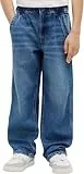 Tommy Hilfiger Jungen Baggy Sailor Mid Wash Jeans KB0KB10468 andere Jeans, Denim (Denim Medium 01), 16 Jahre
