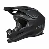 O'NEAL Drop DH Helmet I Mountainbike Helm | MTB Downhill | Leichter Fahrradhelm Damen & Herren mit guter Belüftung| Schwarz | Größe L
